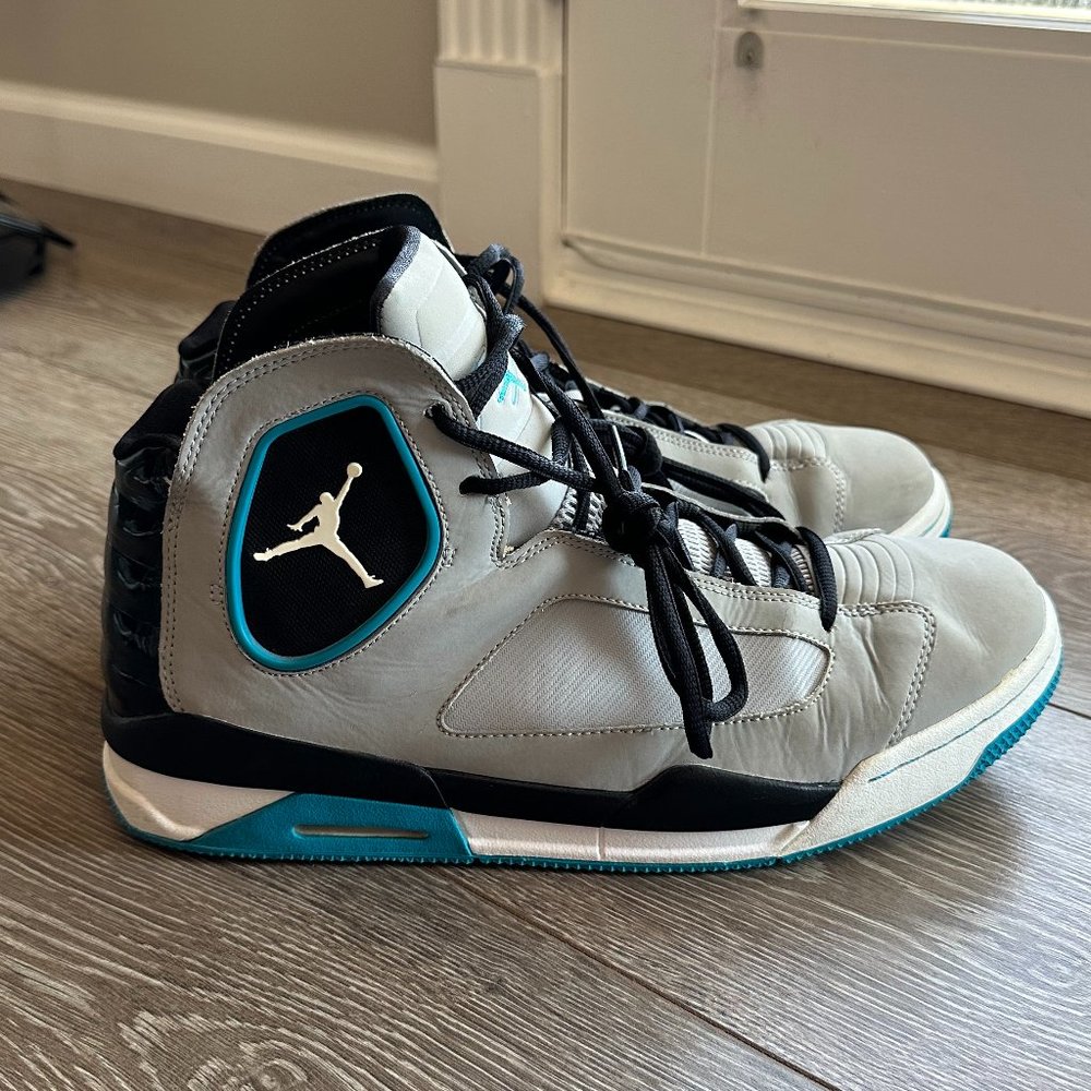 Jordan -  Flight Luminary 'Matte Silver Turquoise' - Size 13